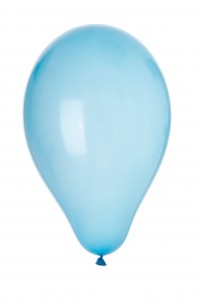 inflated balloon