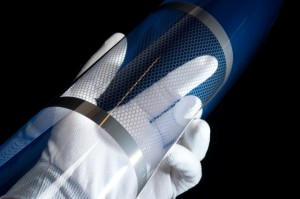 high-quality carbon nanotube transistors on flexible plastic (PET) sheets