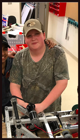 Corbin Garlough - A team member at Hayden Robotics