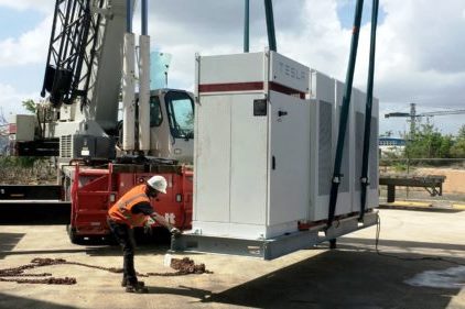 batteries are returning power