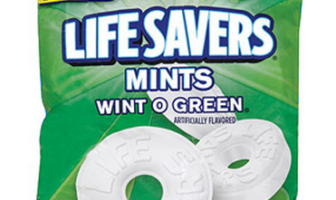 New Packaging of Life Savers Wint-o-Green; Photo Credit: Walmart