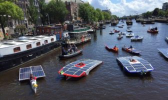 Boats at the Dutch Solar Competition