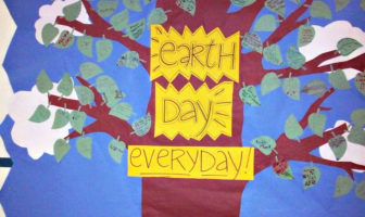 Poster to celebrate Earth day