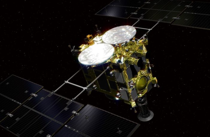 rovers bouncing on ryugu