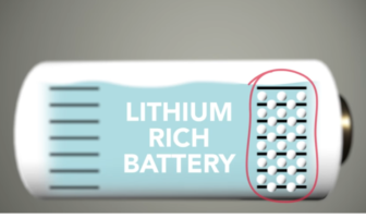 lithium rich batteries