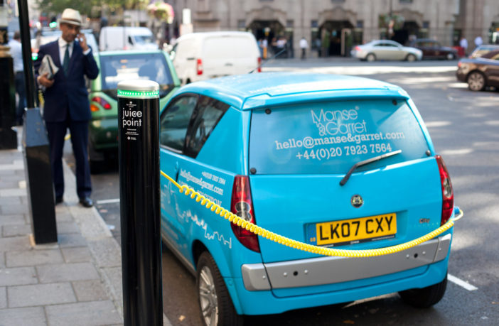 electric car charging points