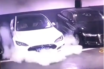 tesla model s explodes