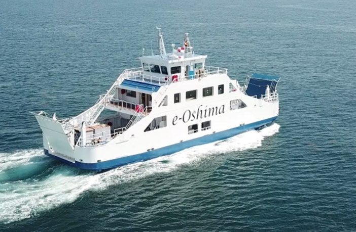 japan's first battery ship