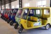 dirty green e-rickshaws any color you want