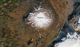 iceland said farewell to okjökull
