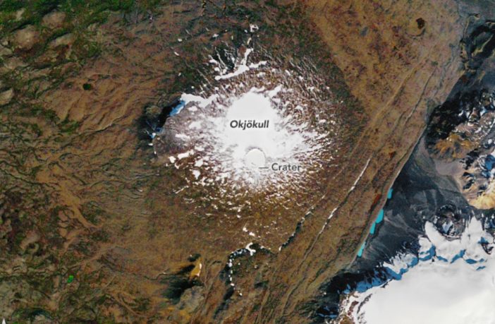 iceland said farewell to okjökull