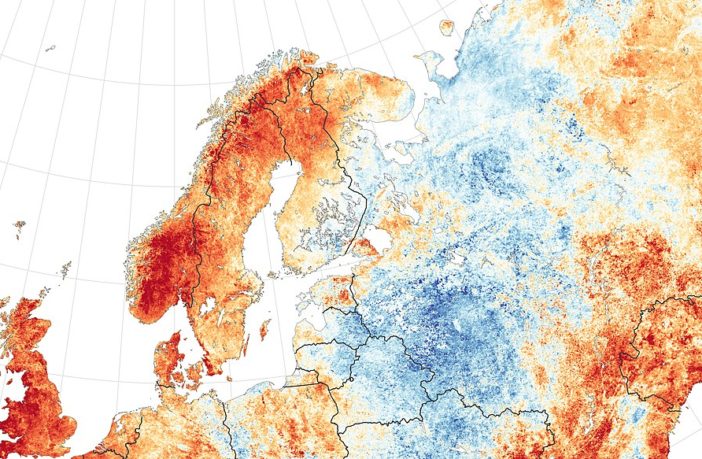 arctic fires from temperature anomalies
