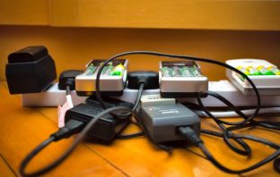 be at home when charging batteries