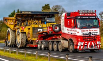 scale of vehicles at battery mineral mines