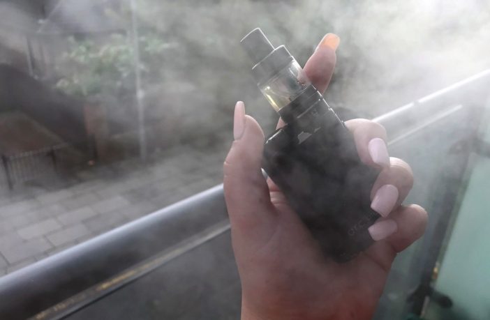 piles of e cigarette waste