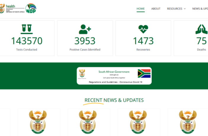south africa flattened its covid curve quickly