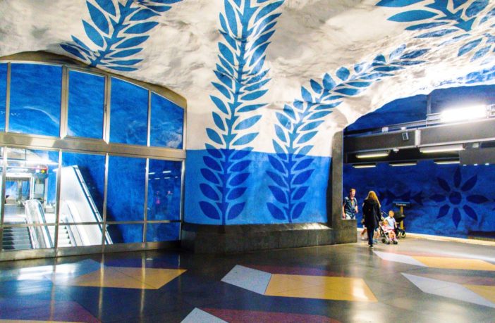 getting there safely on a subway train