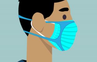 wearing face mask braces in riskier places