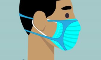 wearing face mask braces in riskier places