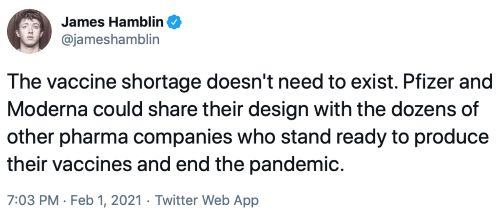 failure to communicate about COVID vaccine