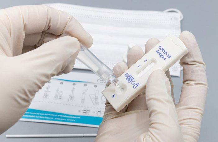 self-swabbing by volunteers