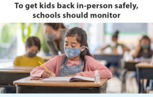 little children in a big covid pandemic