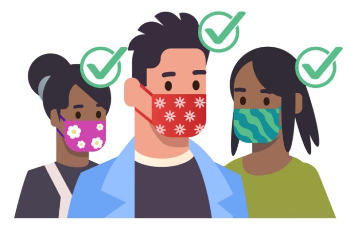 no face masks and 200 covid-19 cases