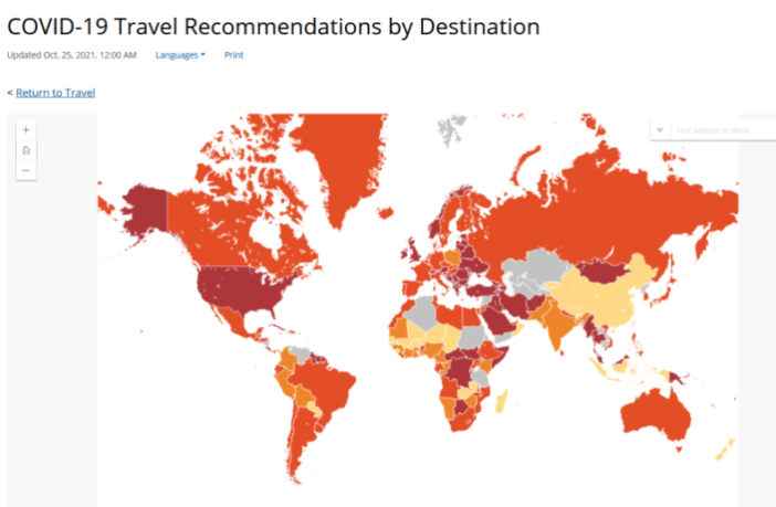 travel at your own risk during covid-19