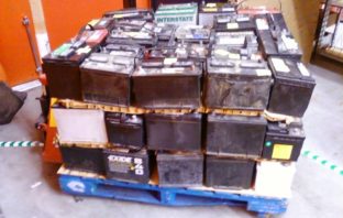 lead batteries are most recycled US product