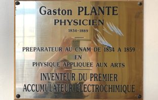 the first rechargeable lead acid battery
