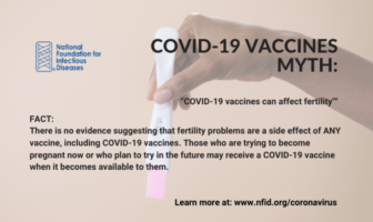 covid-19 not the vaccine affects fertility
