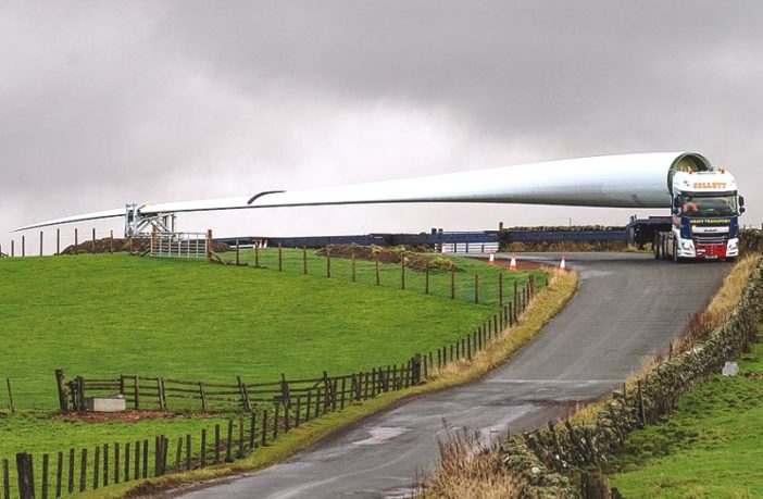 end of the road for wind turbine blades