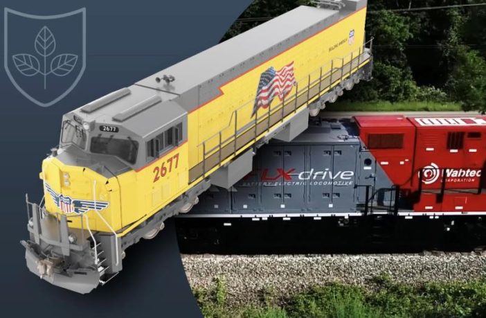 union pacific railroad battery electric fleet