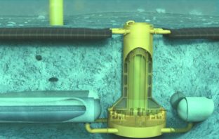 storing surplus wind power in the ocean