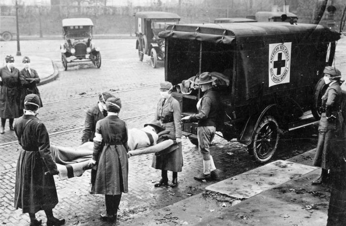 how pandemics of global proportions spread