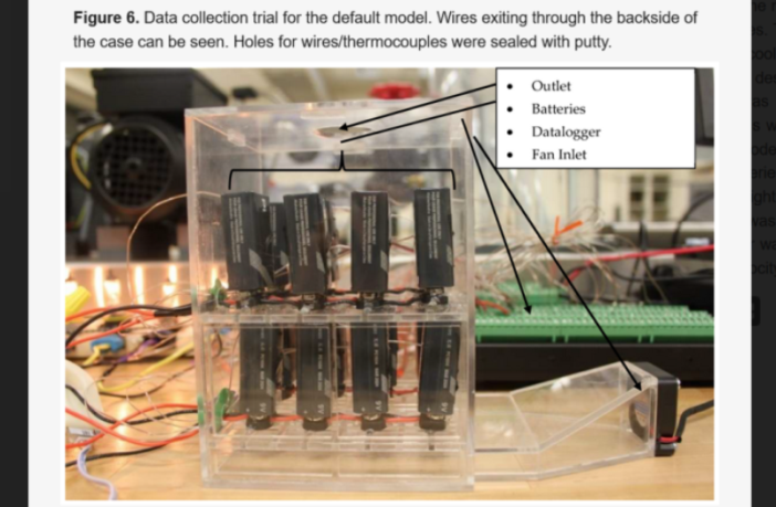 stationery battery thermal management
