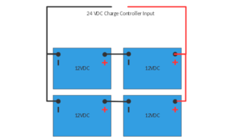 connecting batteries in series and parallel