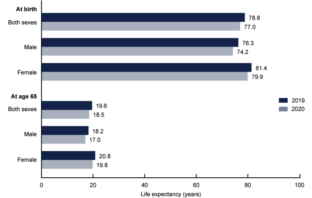 u.s. life expectancy continues to fall