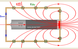 aa battery spinner experiment