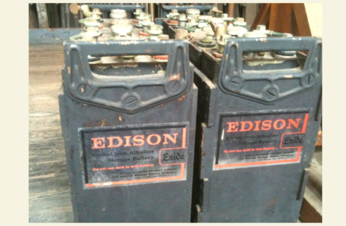 History thomas edison's nickel-iron