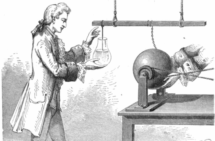 van musschenbroek capacitor