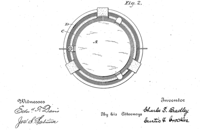 charles s bradley secondary flow battery