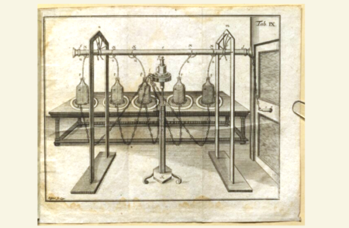 first multiple leyden jar