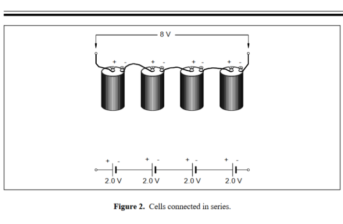 series and parallel battery