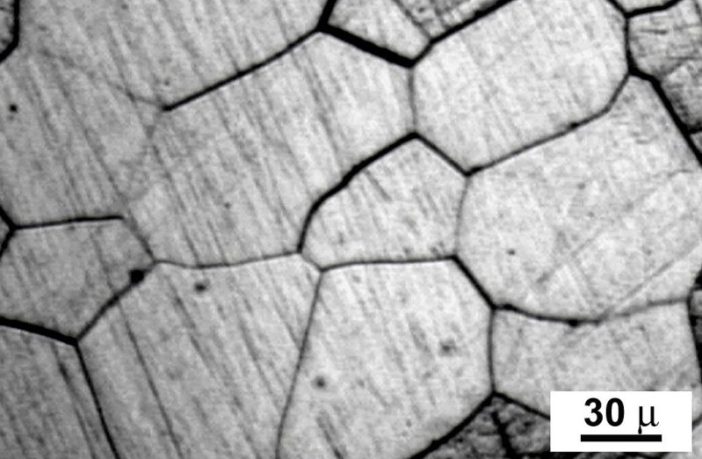 dendrite formation at crystal grain boundaries