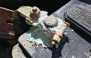 battery terminal corrosion
