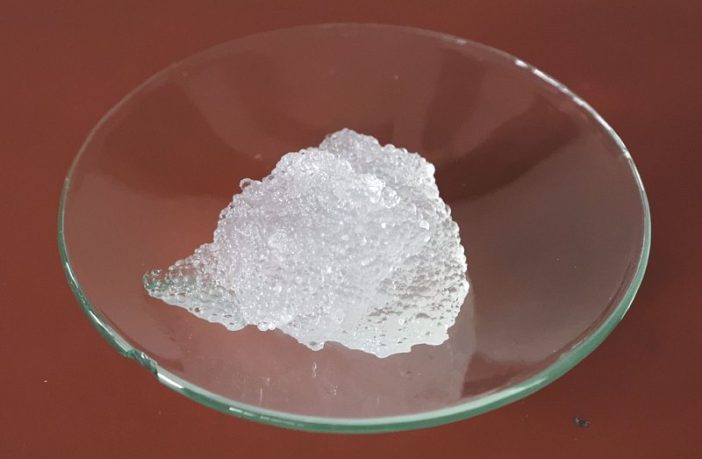 hydrogels stop sodium-ion