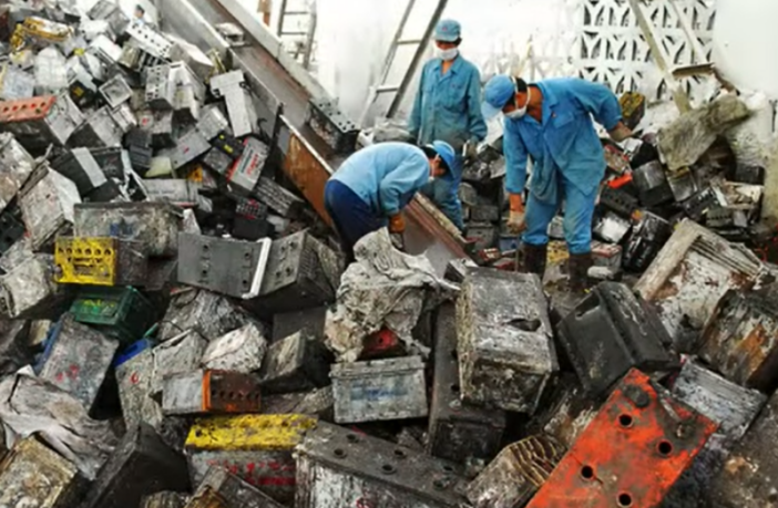 tribocatalysis recycles battery materials