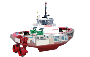 ewolf all-electric tug
