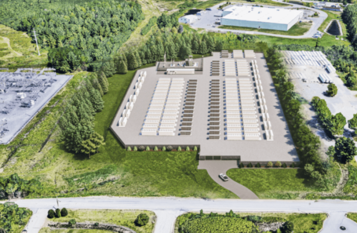 first giant battery project